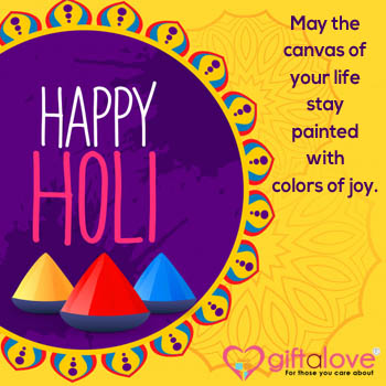 Holi Greetings for friends