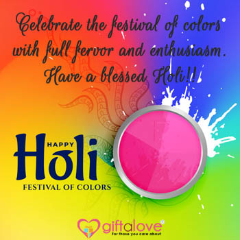 Holi greeting for parents