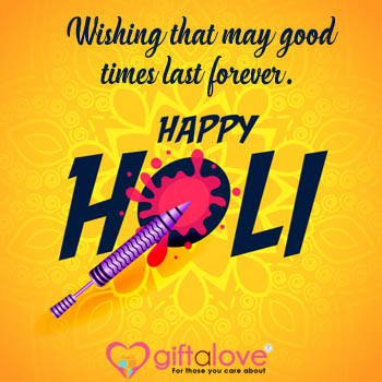 Holi greeting for him
