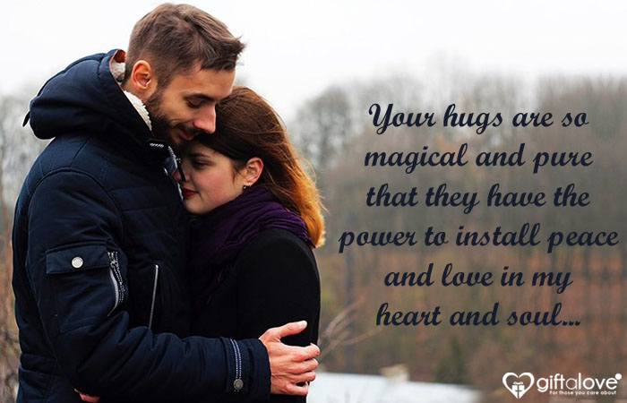 Hug Day Messages for Girlfriend