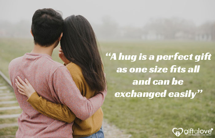 hug quotes for her