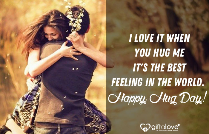 Hug Day SMS and Wishes 