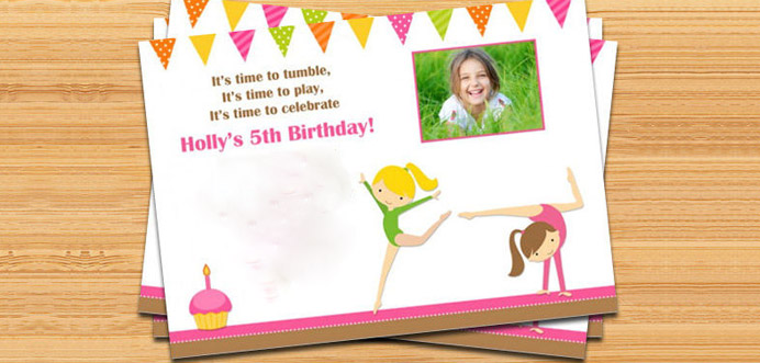 INVITATION FOR THE 5TH BIRTHDAY PARTY