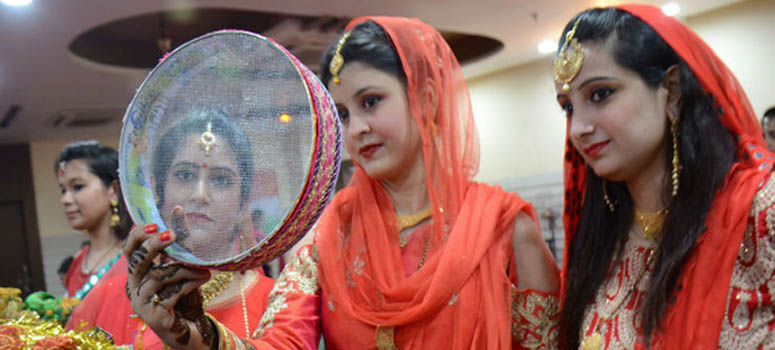 karwa chauth puja process
