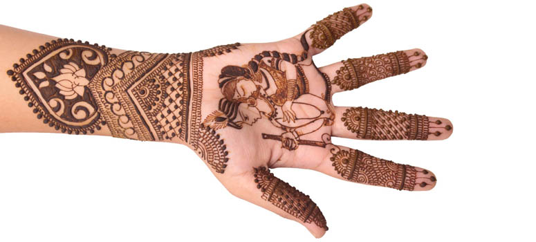 Traditional King and Queen Mehendi