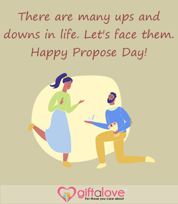Propose Day quote image for girlfriend