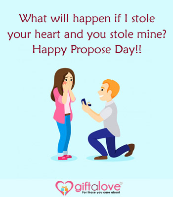 Best Propose Day greetings design