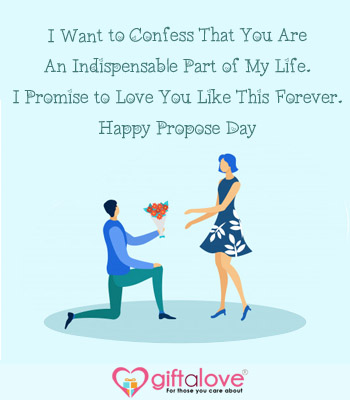 Propose Day greetings for dear one