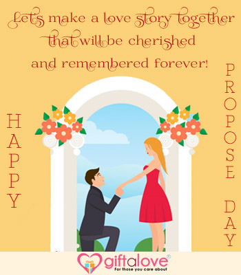 Propose day message image