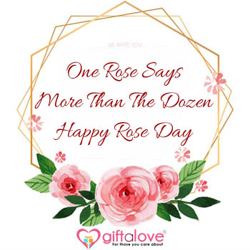 Rose day Greeting for Girlfriend