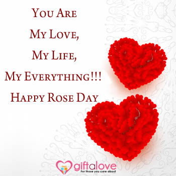 Happy Rose day Greetings for wife