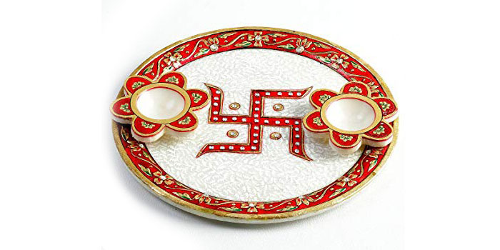 Swastika Puja Thali