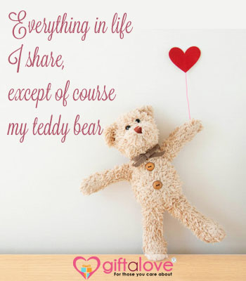 Teddy Day Greetings for close friend
