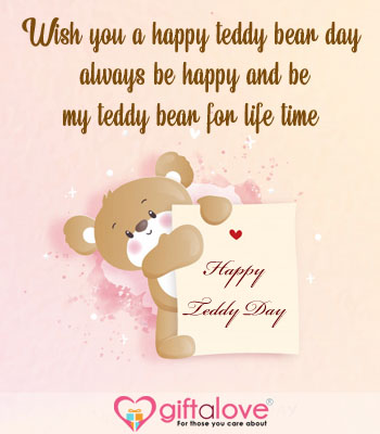 Happy Teddy Day Greetings for special one