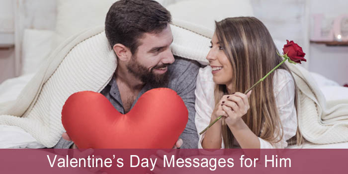 Valentine's Day Messages for Him