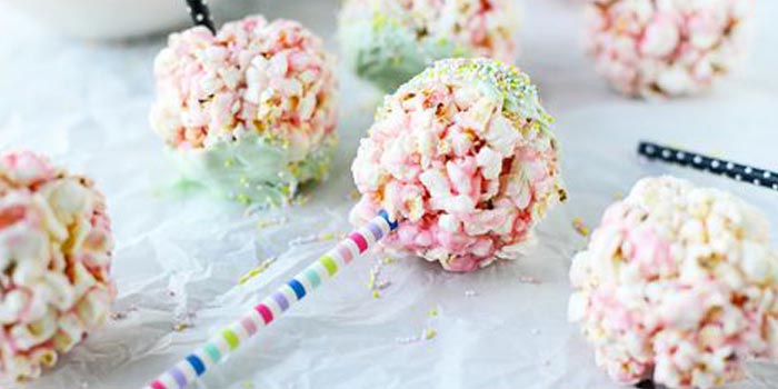 Valentine Popcorn Lollipop