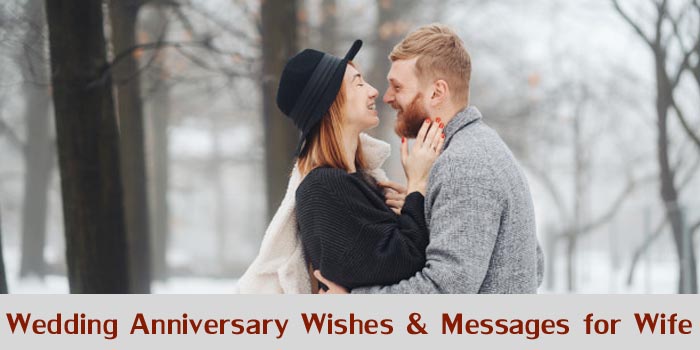 Wedding Anniversary Wishes & Messages for Wife