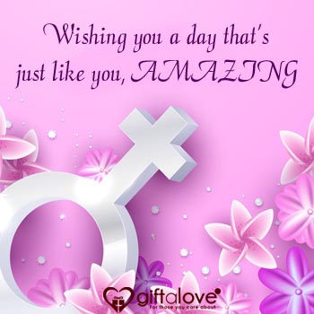 Unique women's  day Greetings